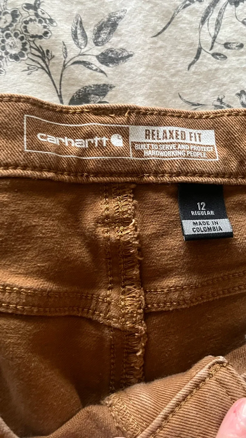 Carhartt Relaxed Fit Work Pants - Size 12 Women’s image indicator(6)