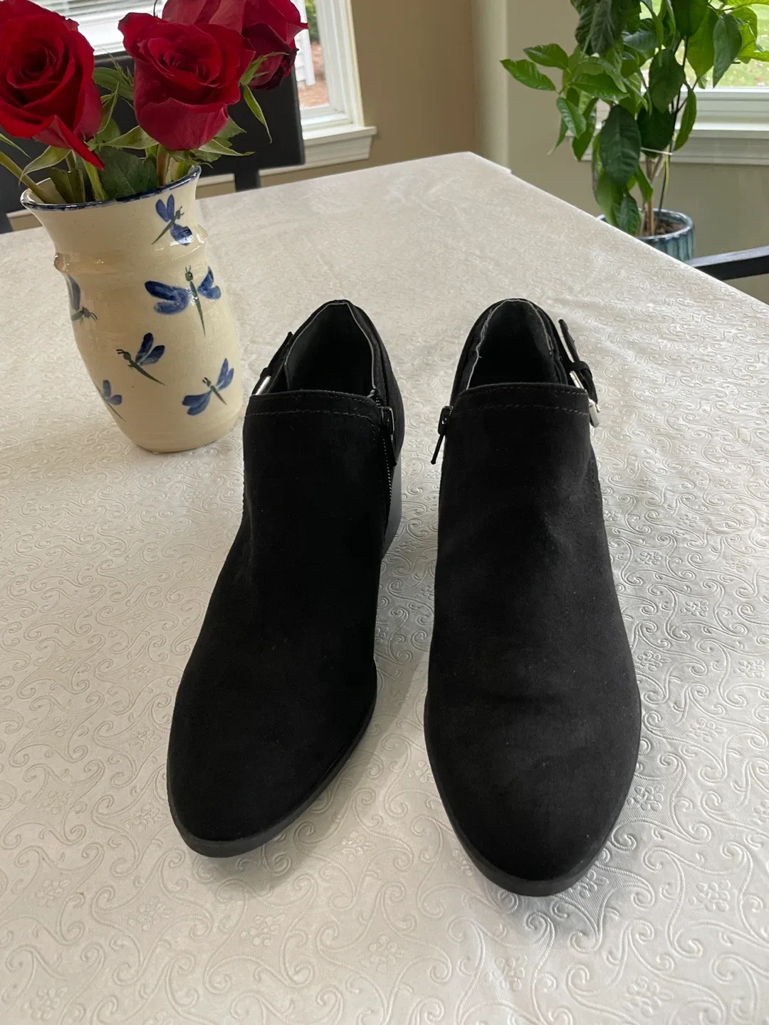 Unisa Black Ankle Boots - Size 8 NEW image indicator(3)