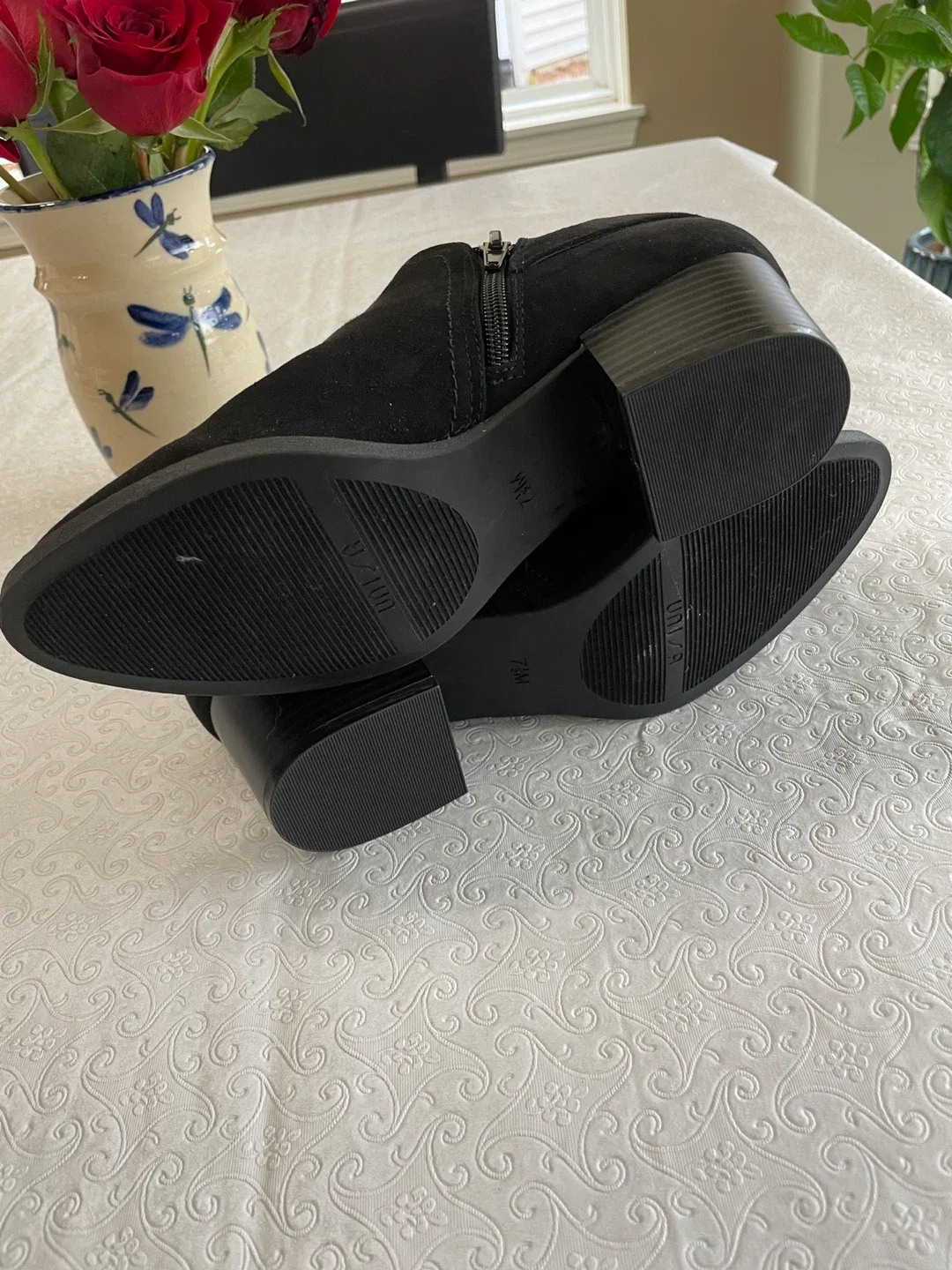 Unisa Black Ankle Boots - Size 8 NEW image indicator(6)