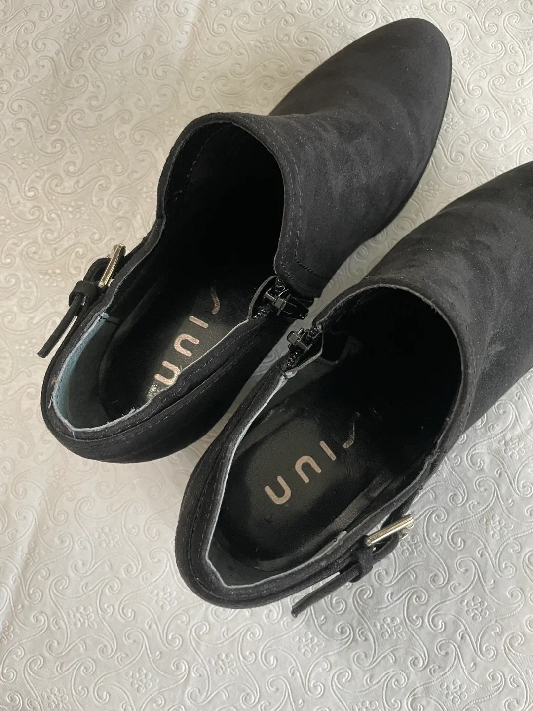 Unisa Black Ankle Boots - Size 8 NEW image indicator(5)