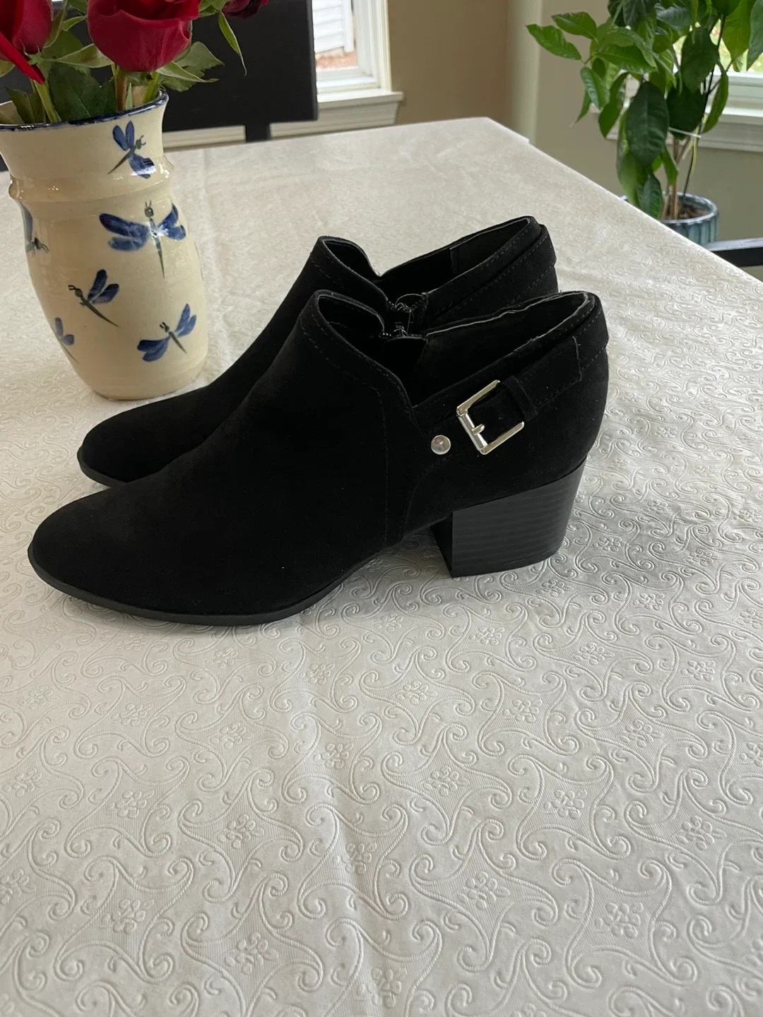 Unisa Black Ankle Boots - Size 8 NEW image indicator(2)