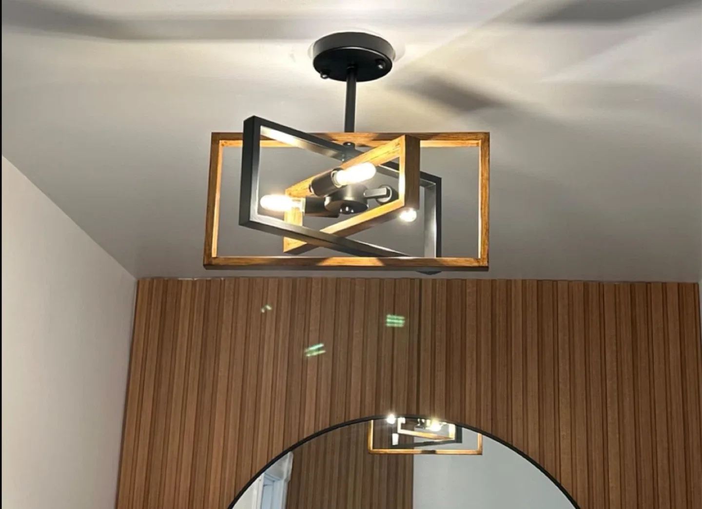 Capslpad Industrial Rectangle Ceiling Light image indicator(4)