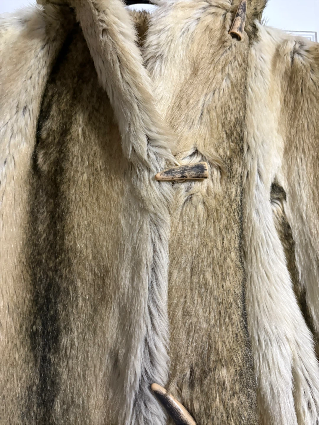 Vintage Tissavel of France Hooded Faux Fur Coat - photo 2