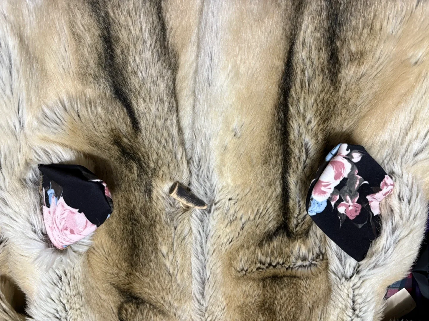 Vintage Tissavel of France Hooded Faux Fur Coat image indicator(7)