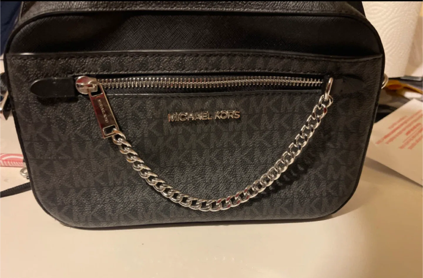 Michael Kors Black Crossbody Bag image indicator(3)