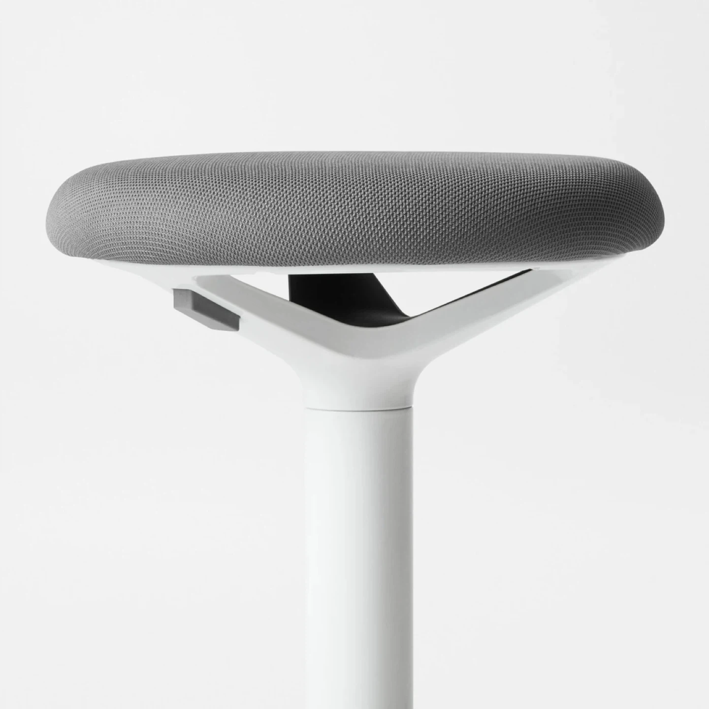Adjustable Sit/Stand Stool/Seat - Grey & White - photo 2