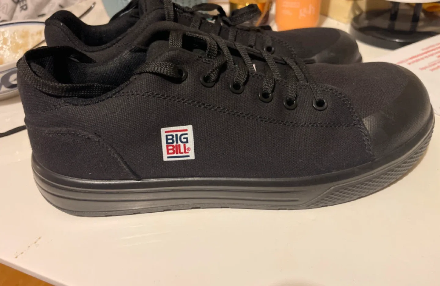 Big Bill Black Safety Shoes image indicator(3)