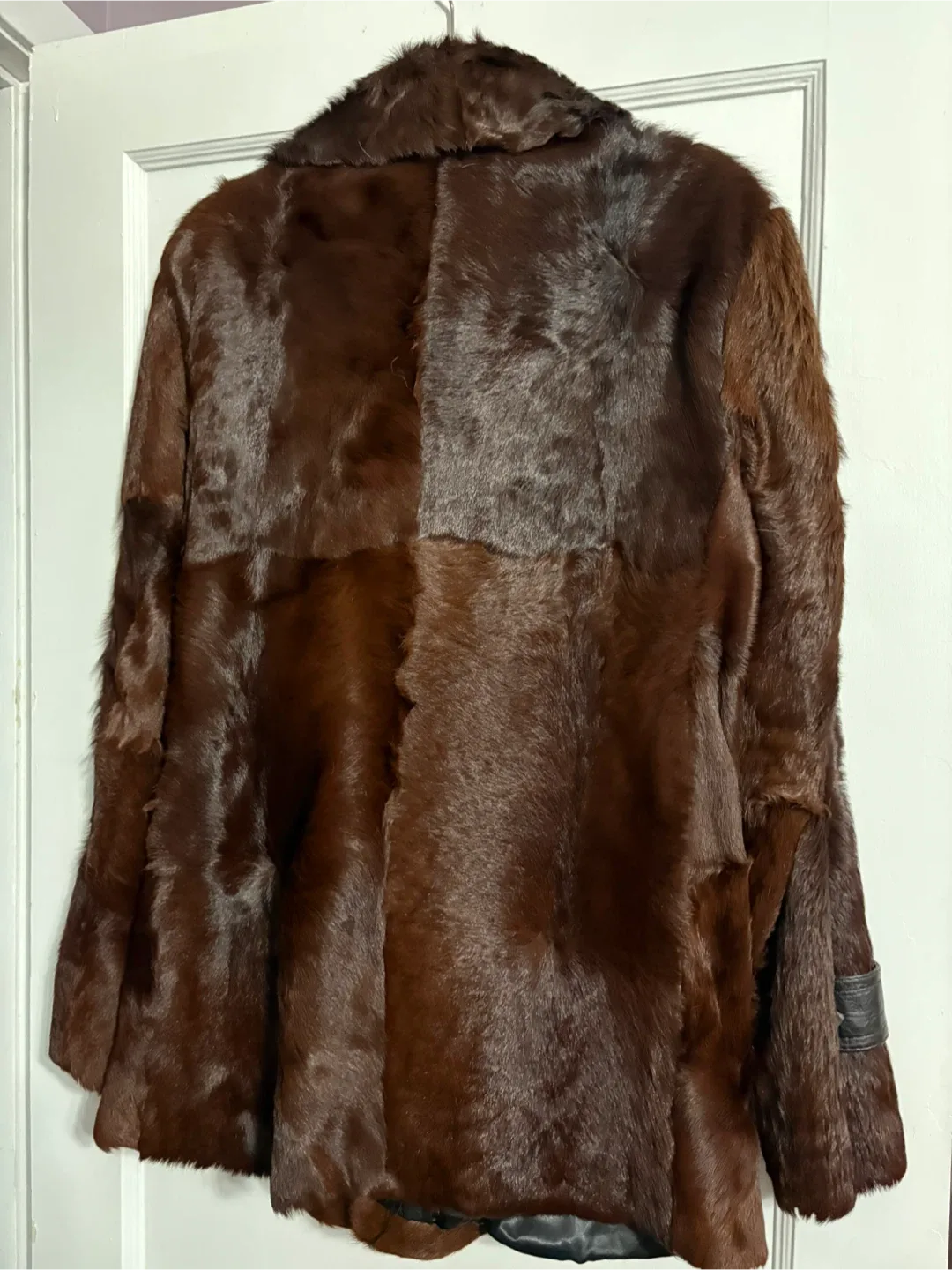 Vintage Roger Roche Paris Brown Goat Skin Jacket image indicator(2)