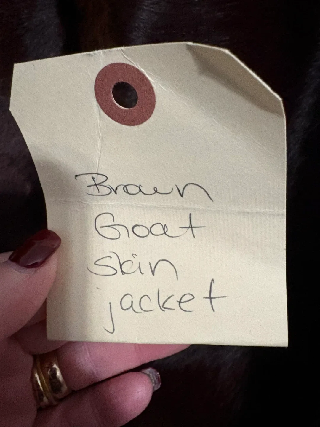 Vintage Roger Roche Paris Brown Goat Skin Jacket image indicator(6)