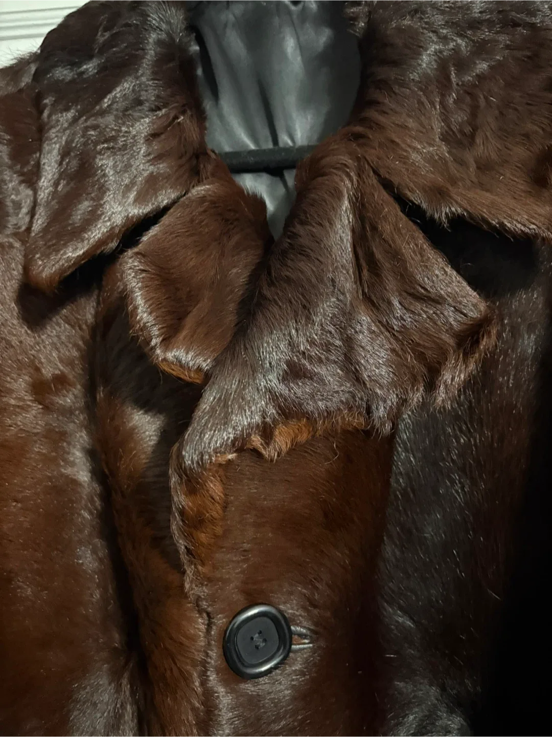 Vintage Roger Roche Paris Brown Goat Skin Jacket image indicator(4)