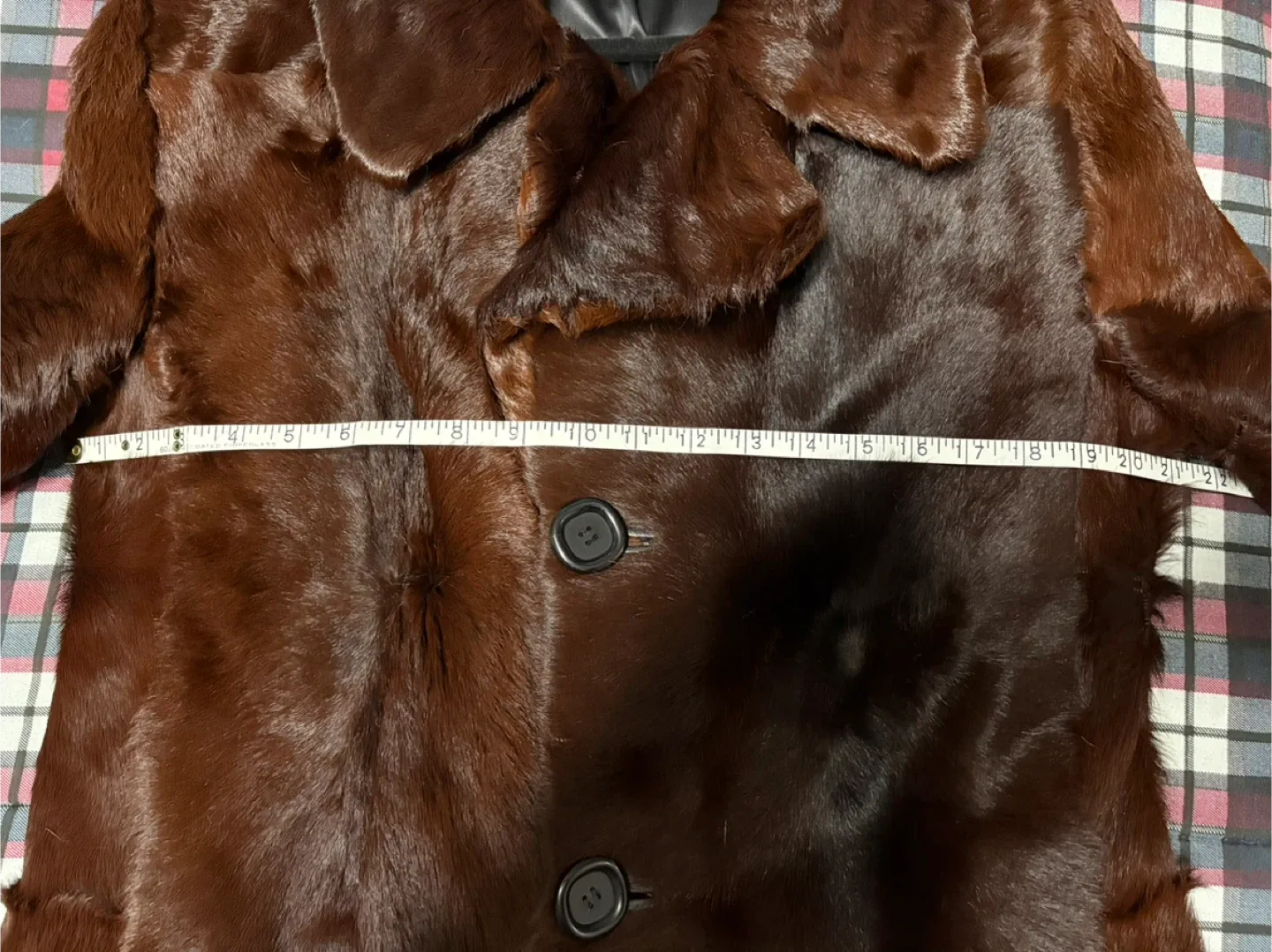 Vintage Roger Roche Paris Brown Goat Skin Jacket image indicator(10)
