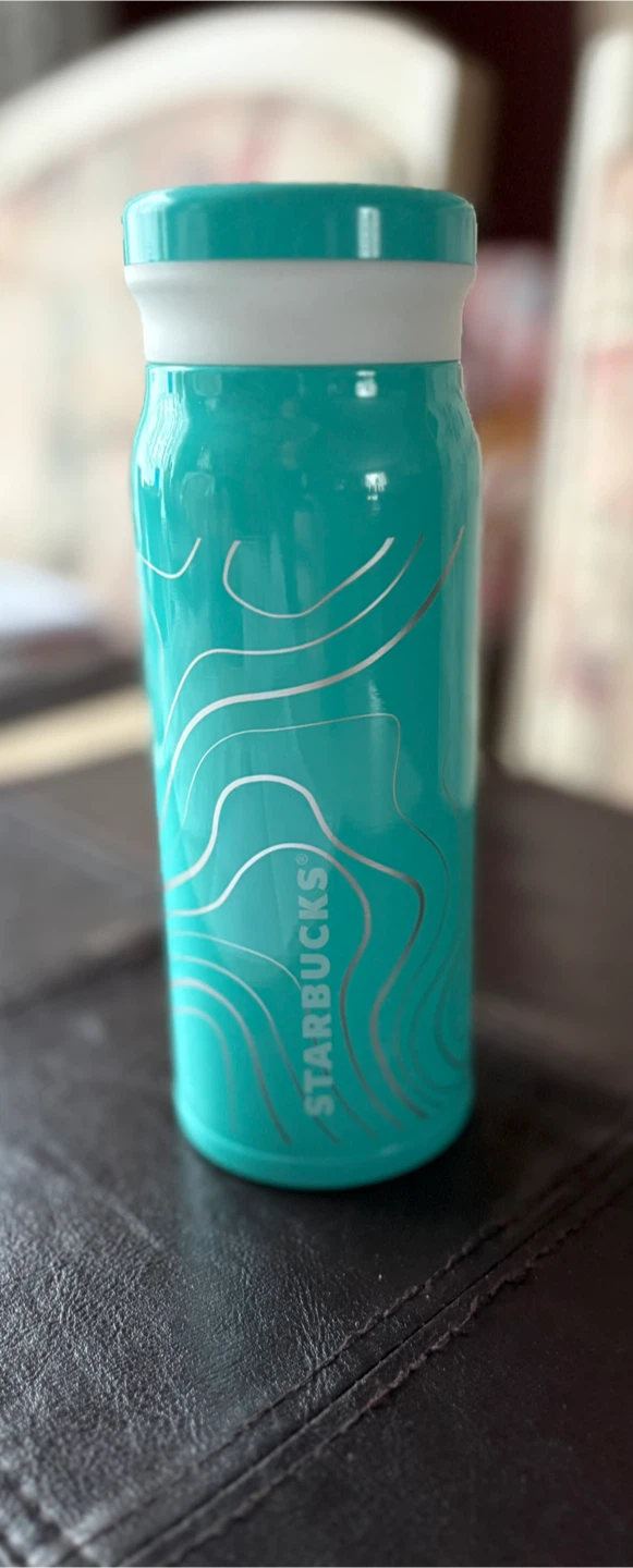 Starbucks Tiffany Blue Stainless Steel Water Bottle - 16.5 fl oz