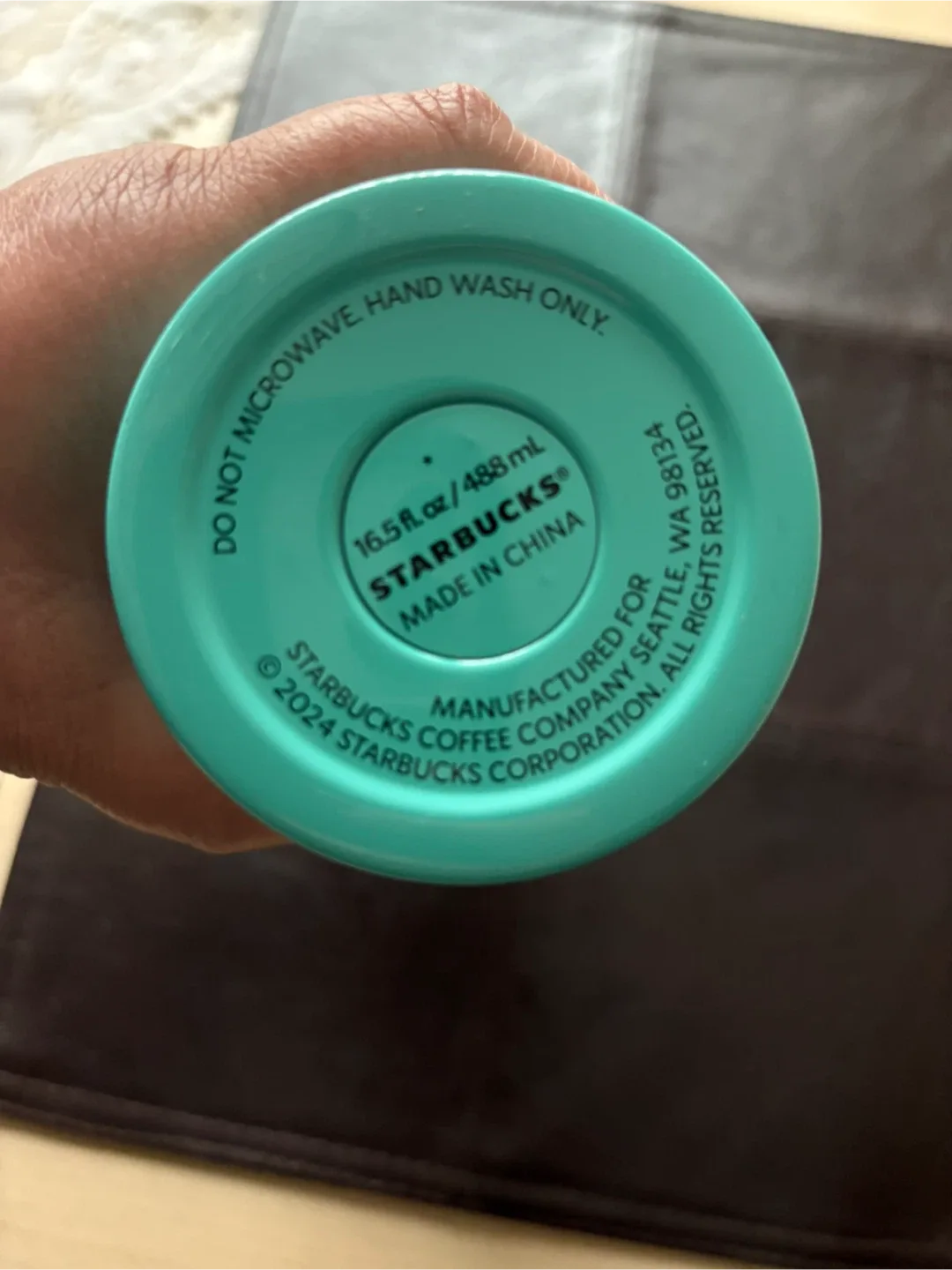 Starbucks Tiffany Blue Stainless Steel Water Bottle - 16.5 fl oz image indicator(3)