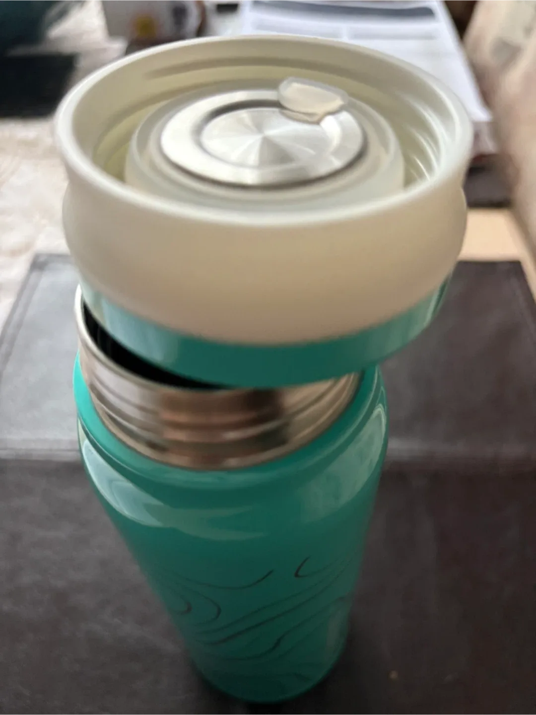 Starbucks Tiffany Blue Stainless Steel Water Bottle - 16.5 fl oz image indicator(6)