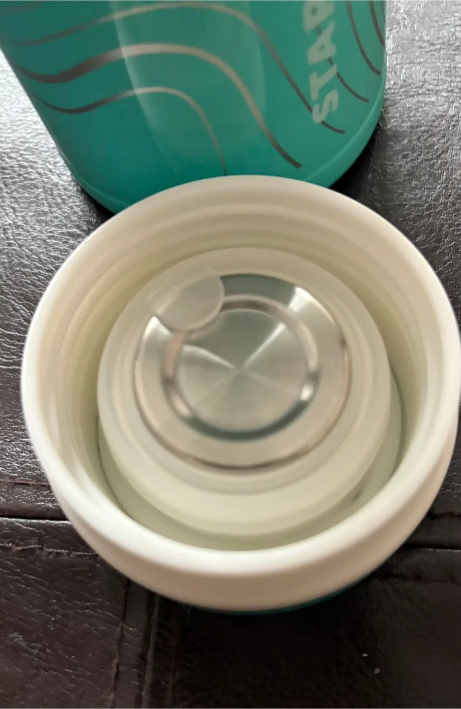 Starbucks Tiffany Blue Stainless Steel Water Bottle - 16.5 fl oz image indicator(5)