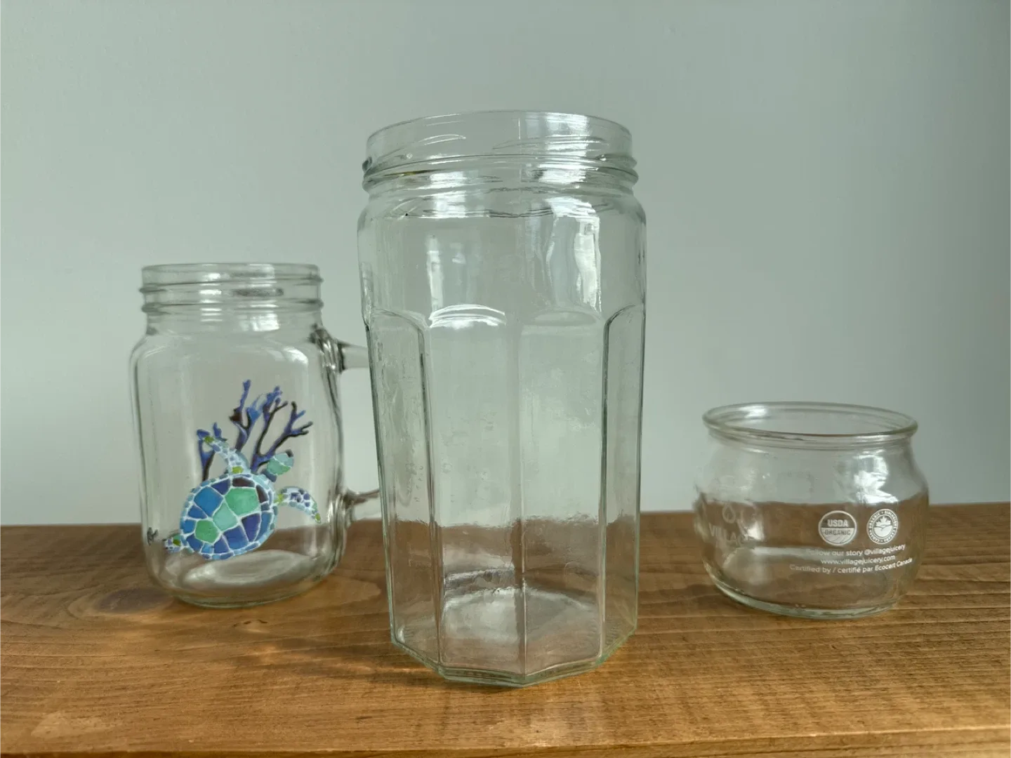 Assorted Glass Jars 🥕