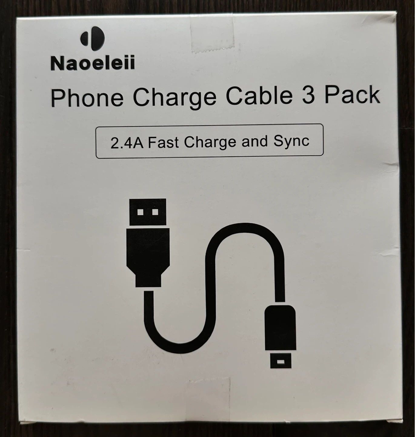 3-Pack iPhone USB A to Lightning Charger Cable