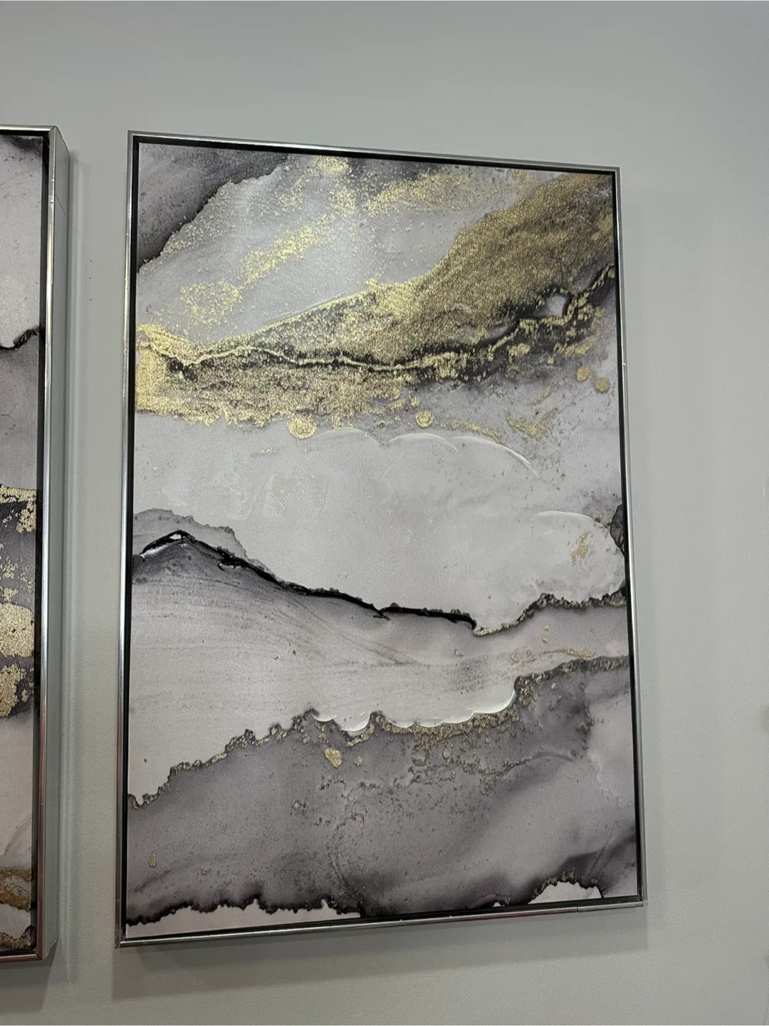 Set of 2 Framed Abstract Wall Art image indicator(2)