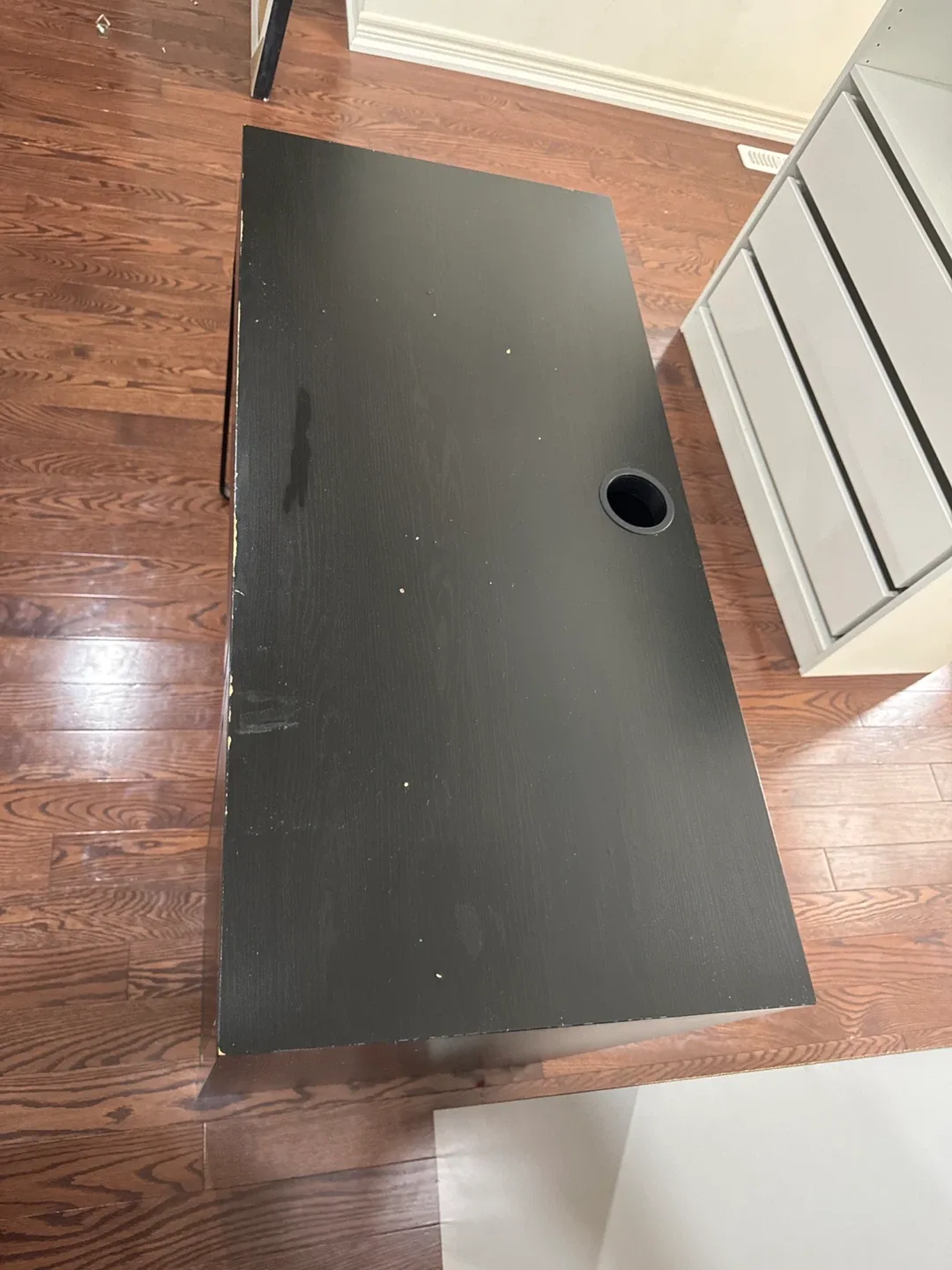 Black Desk with Storage image indicator(3)