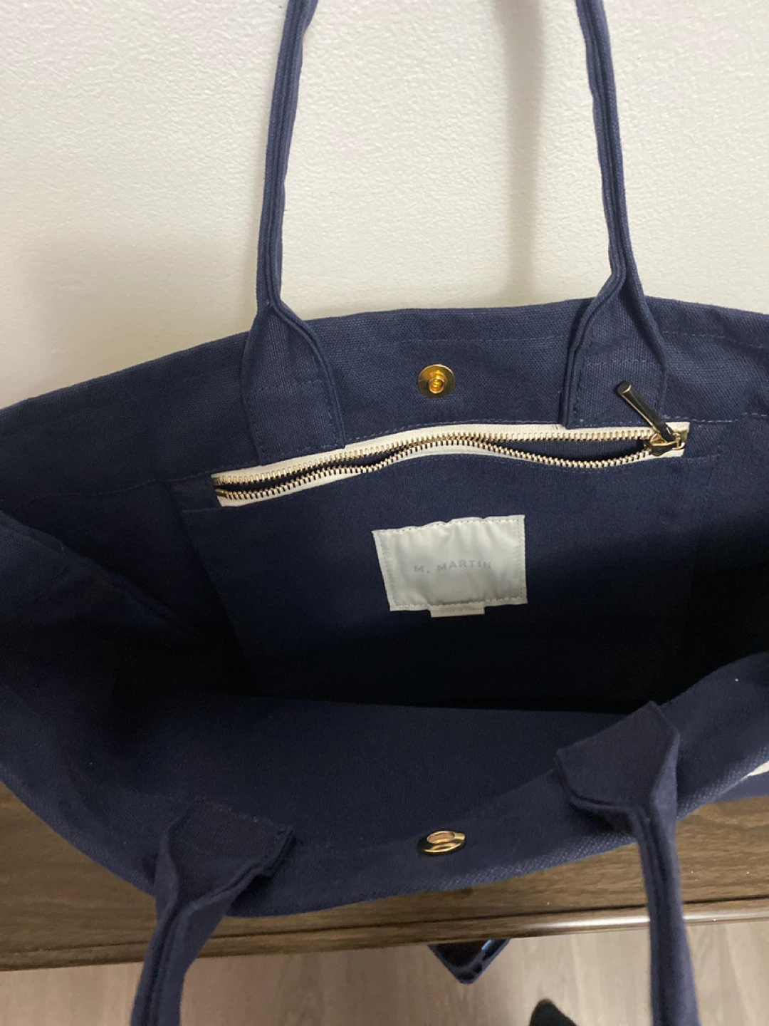 M. Martin Tote Bag - Navy & Cream - photo 2