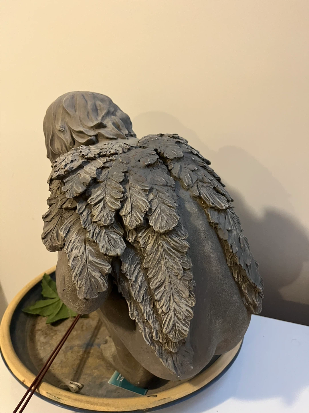 Angel Statue Figurine with Wings - photo 4