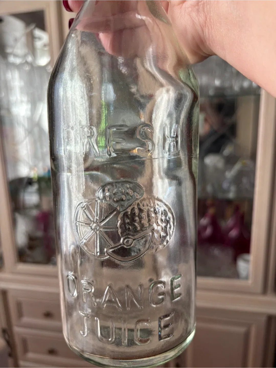 Vintage Glass Bottles - Orange Juice & Milk image indicator(3)