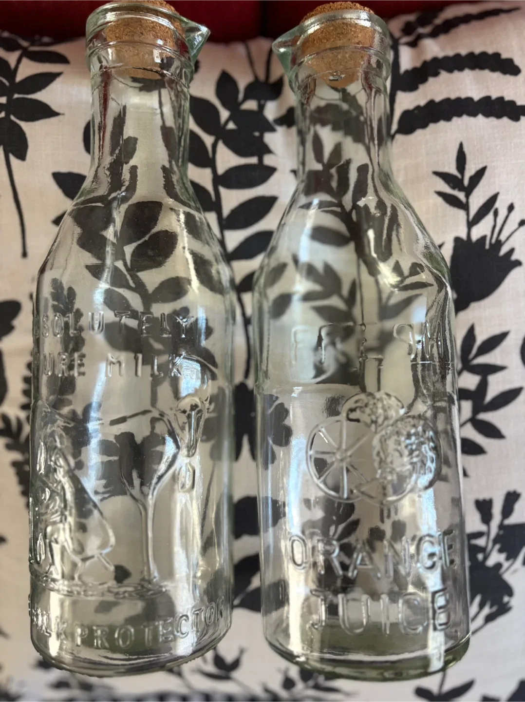 Vintage Glass Bottles - Orange Juice & Milk image indicator(9)