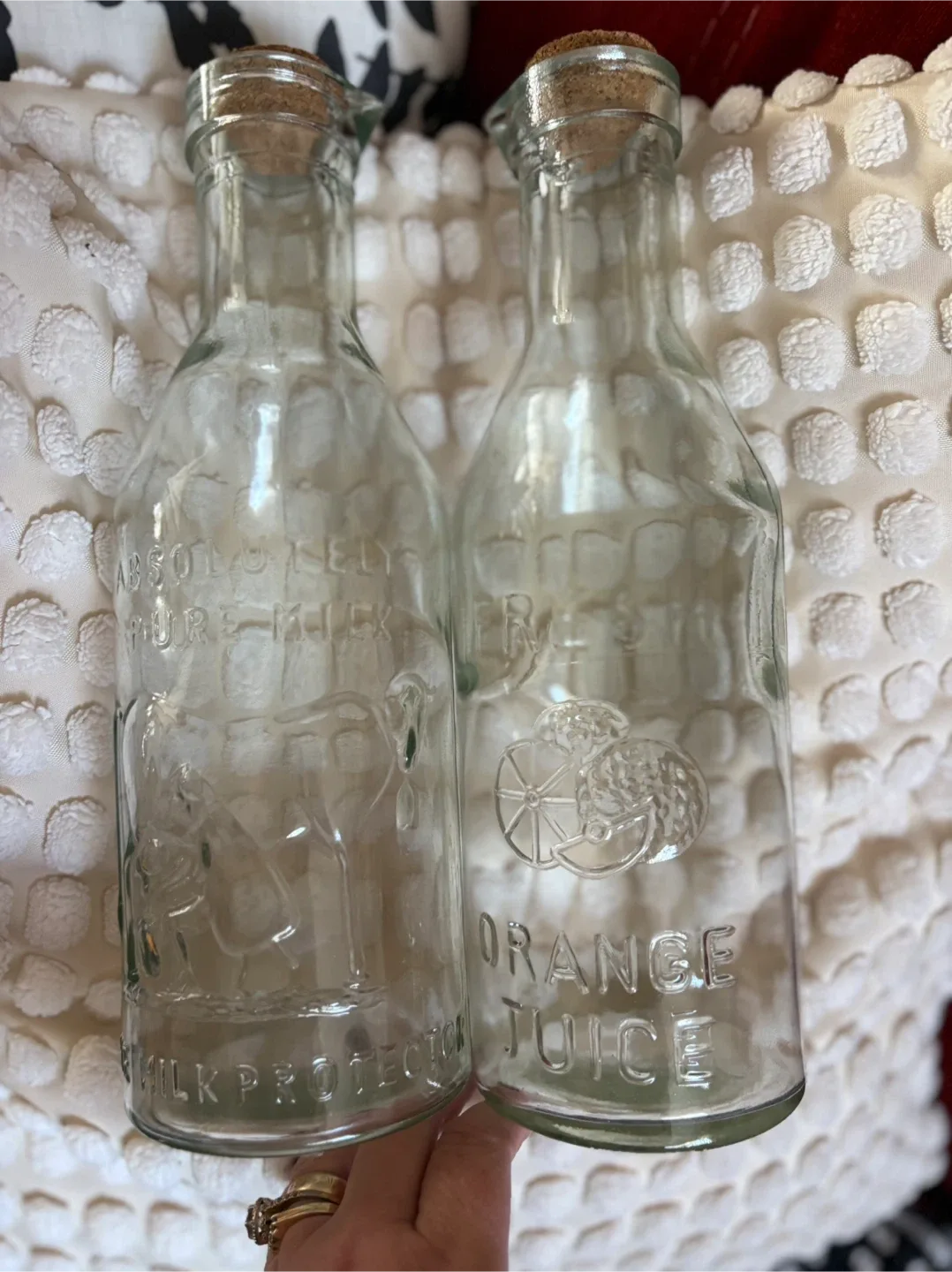 Vintage Glass Bottles - Orange Juice & Milk image indicator(8)