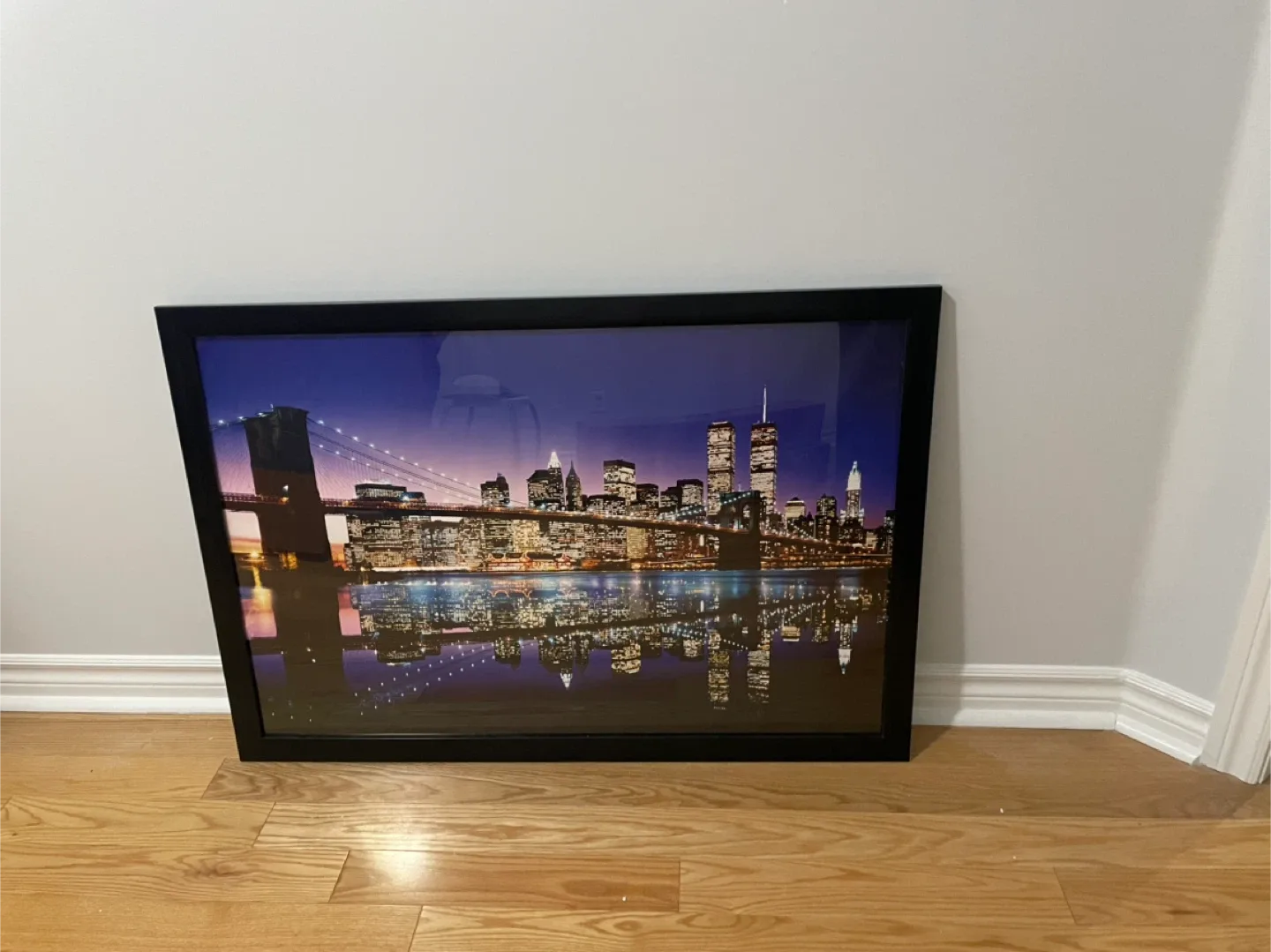 Framed NYC Skyline Print thumbnail