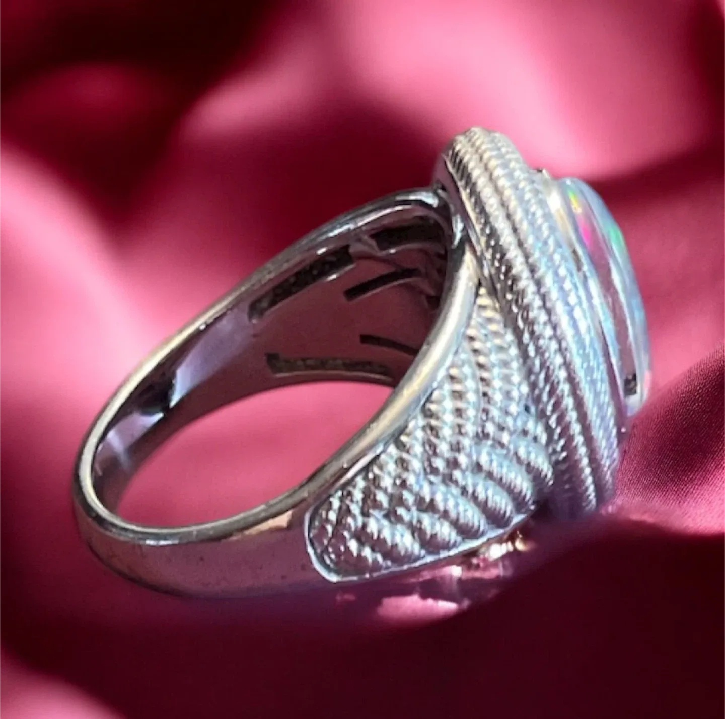 Australian Opal Triplet Ring image indicator(2)