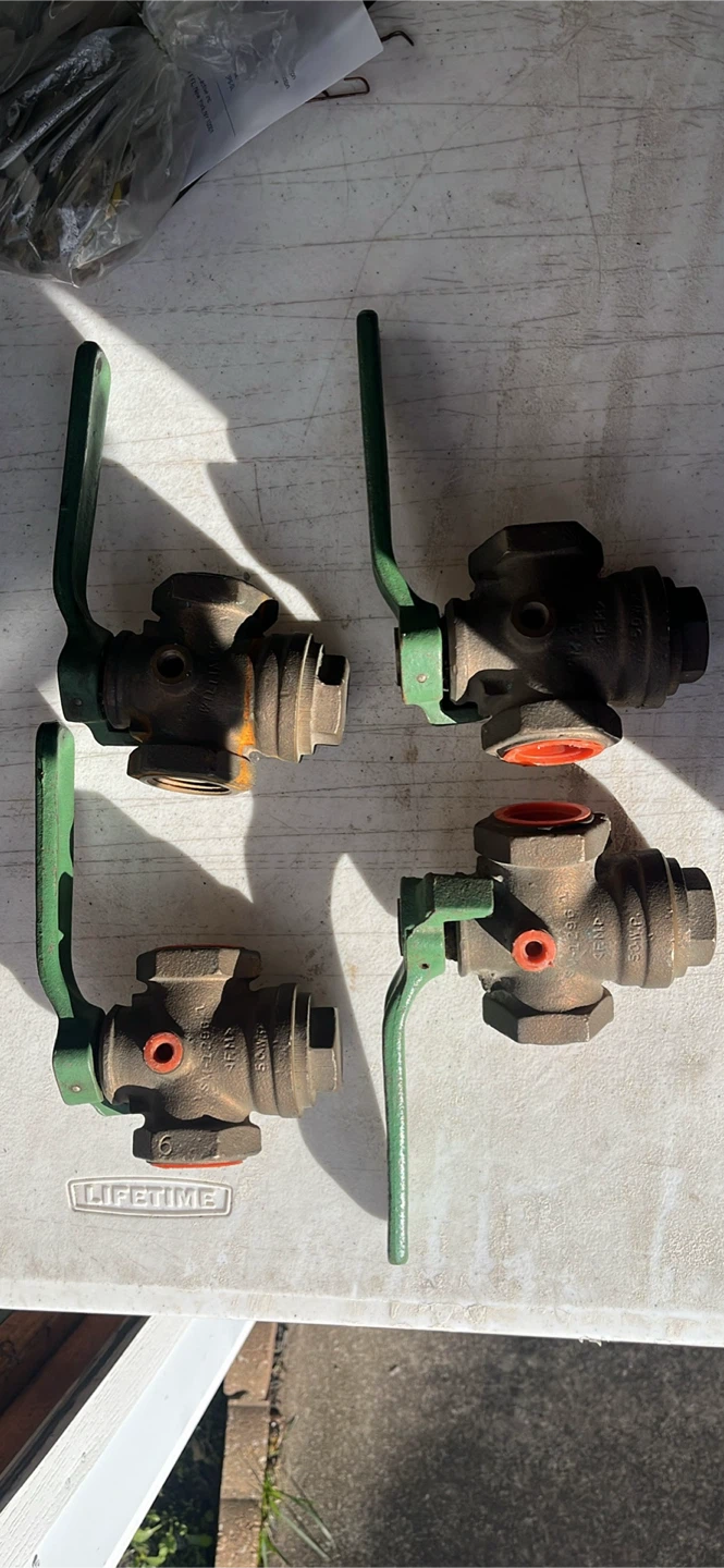 Williams Ball Valves - 4 Pack