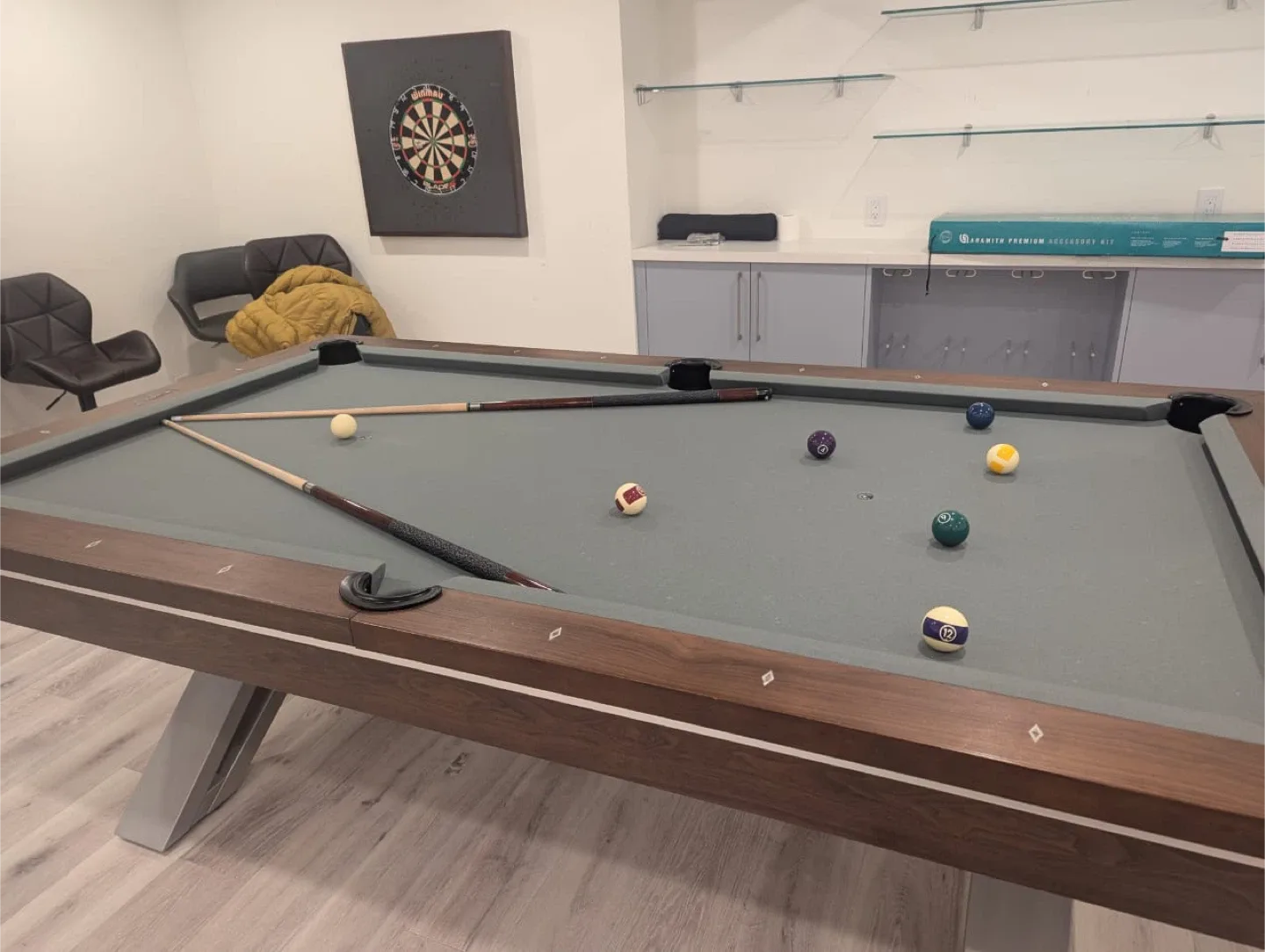 Presidential Billiards Pool Table + Accessory Kit image indicator(10)