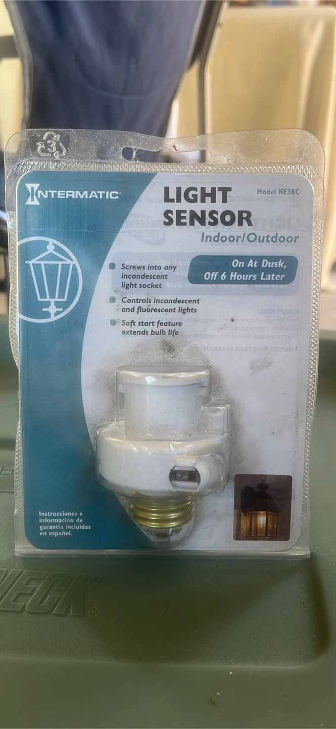 Intermatic NE38BC Light Sensor - Indoor/Outdoor