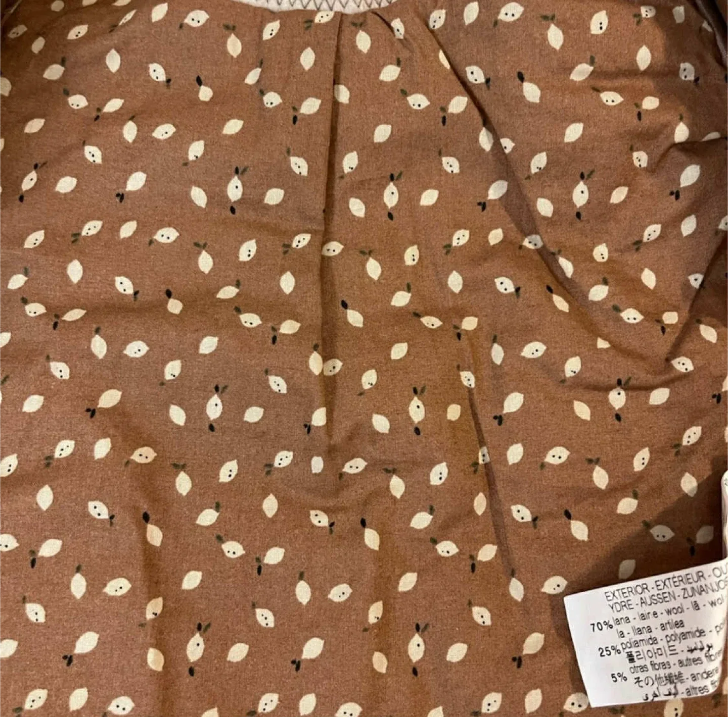 NWT- Zara Baby Girl Coat, 9-12 Months image indicator(2)
