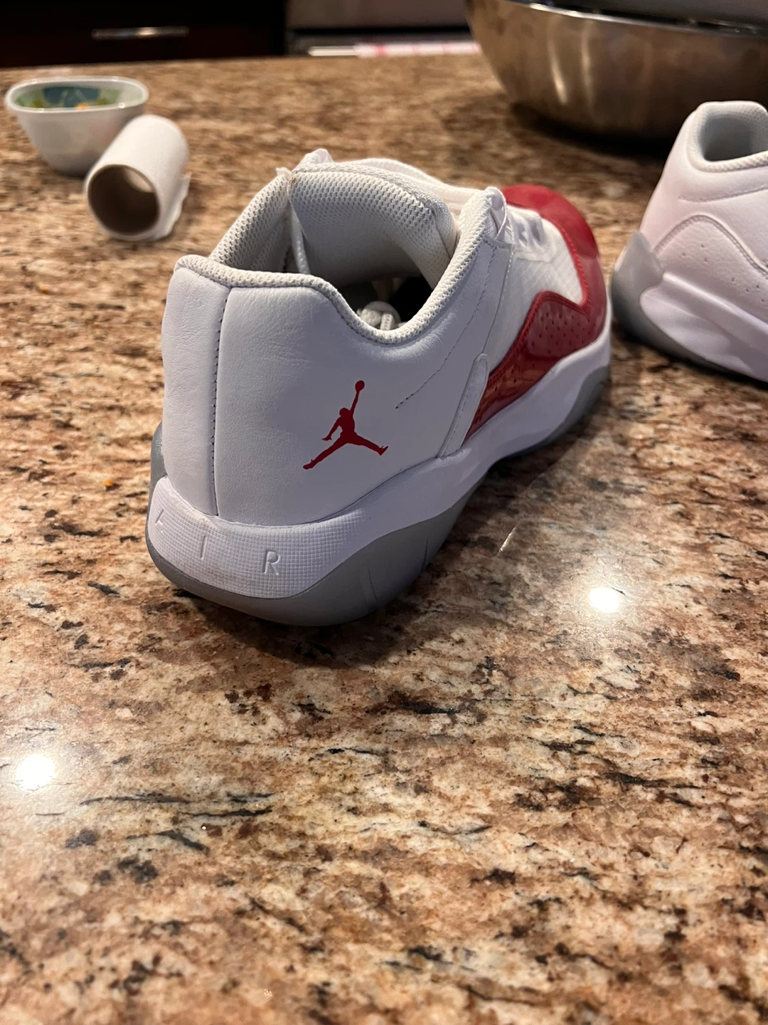Air Jordan 11 CMFT Low White/Gym Red - photo 2
