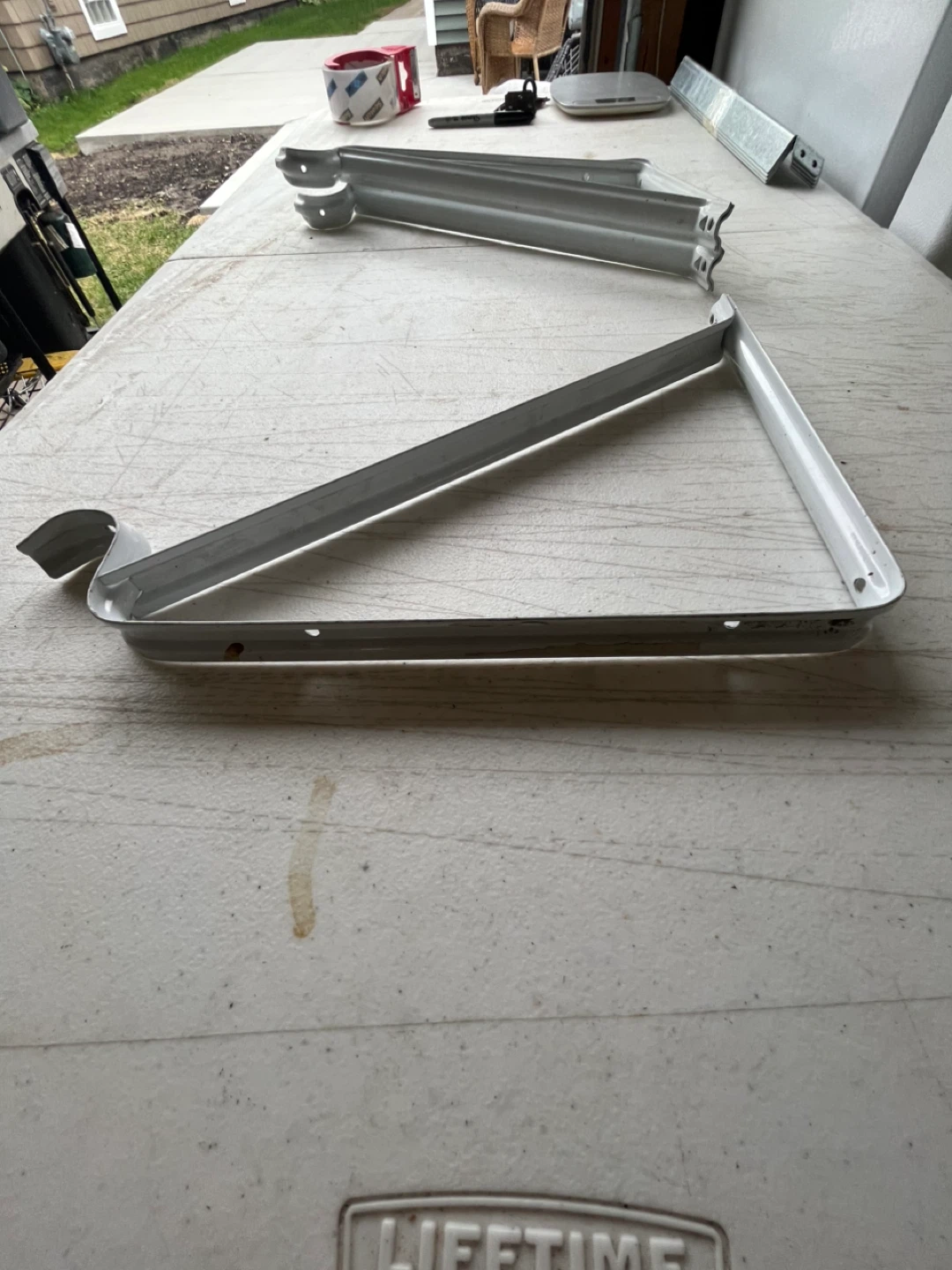 Shelf and Rod Support - Durable White Finish - photo 3