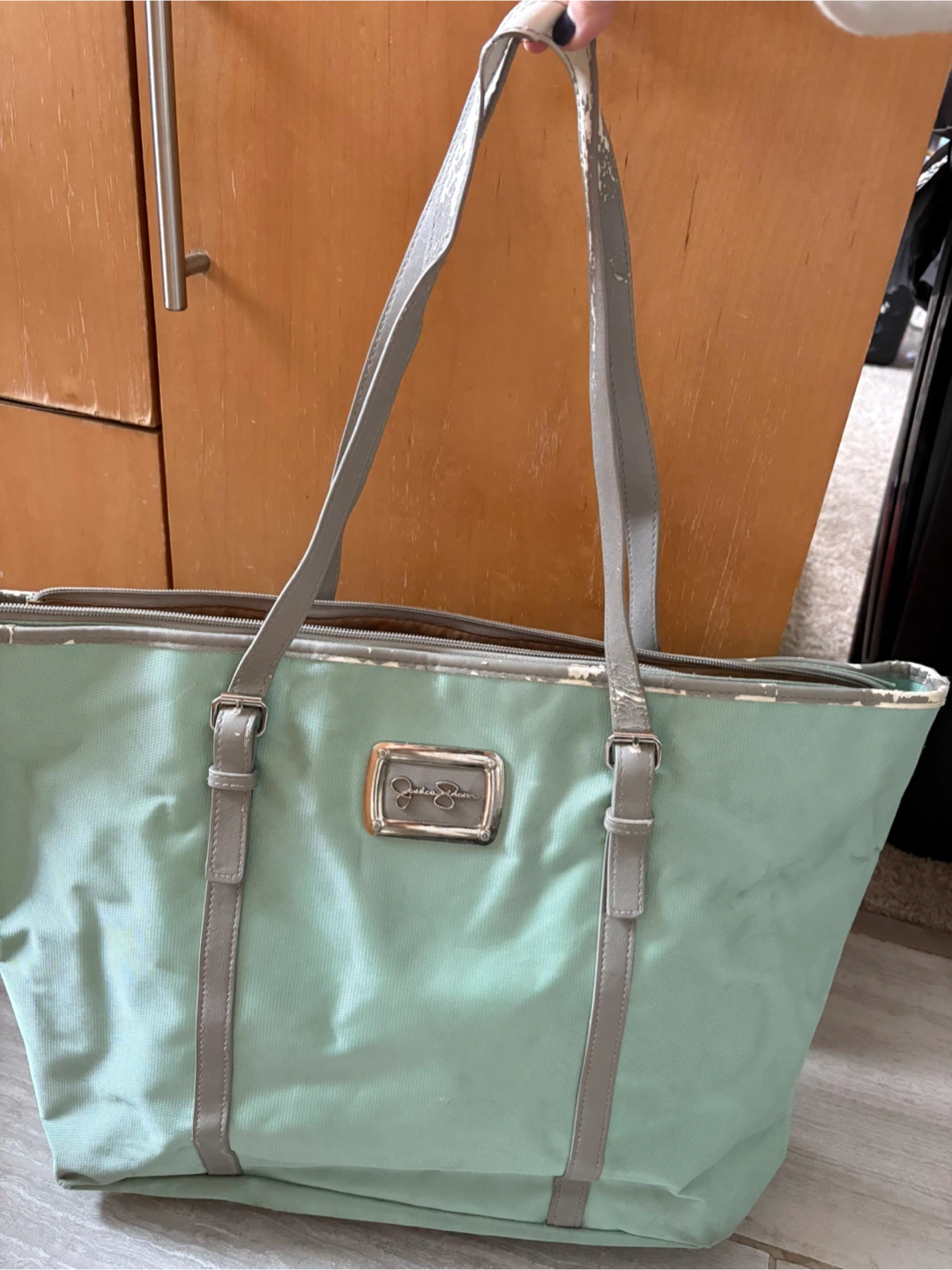 Jessica Simpson Tote Bag - Light Green