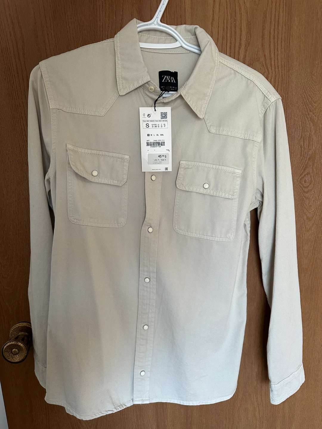 Zara Western Shirt - Size S