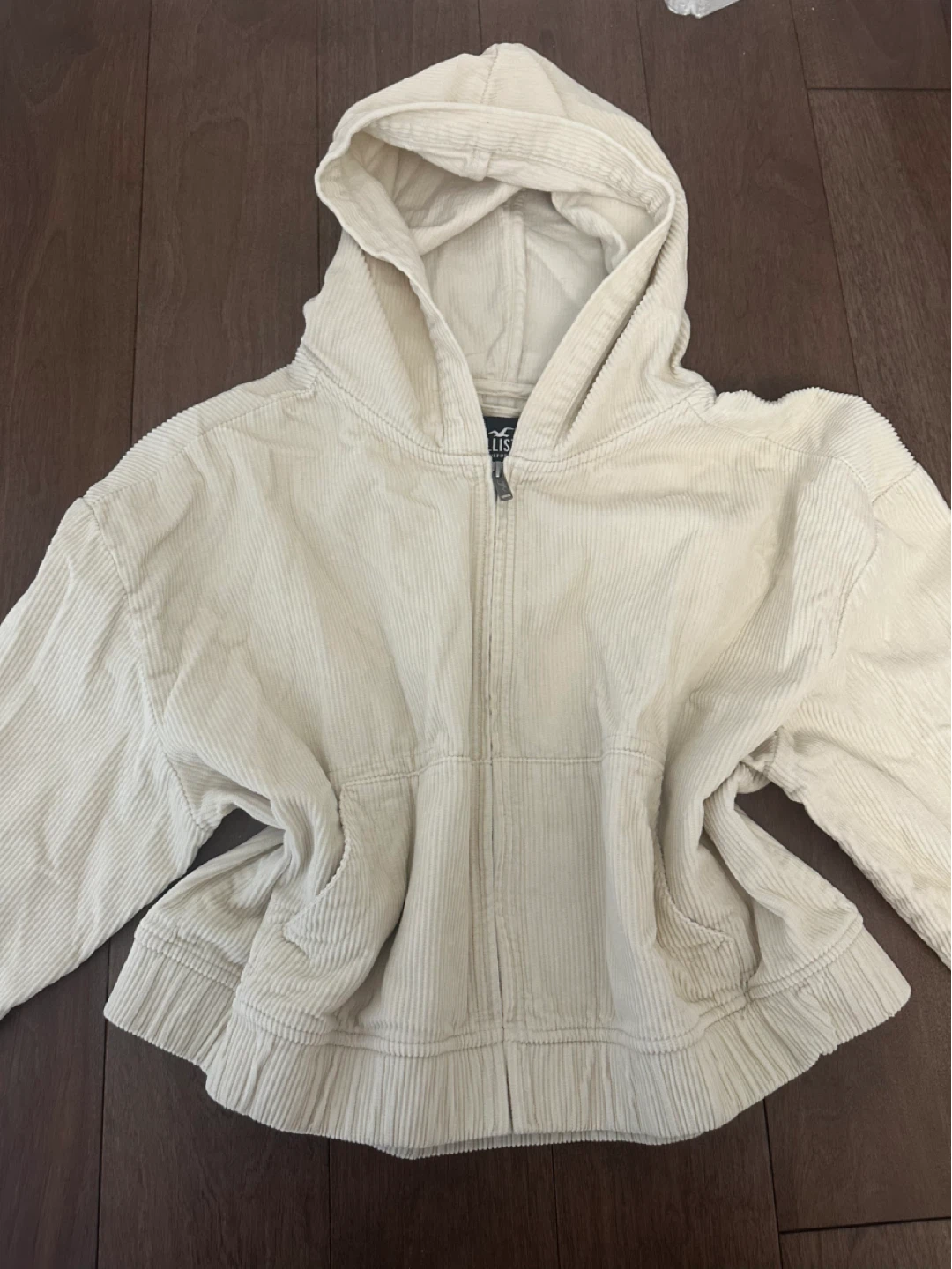 Hollister Corduroy Zip-Up Jacket - XL