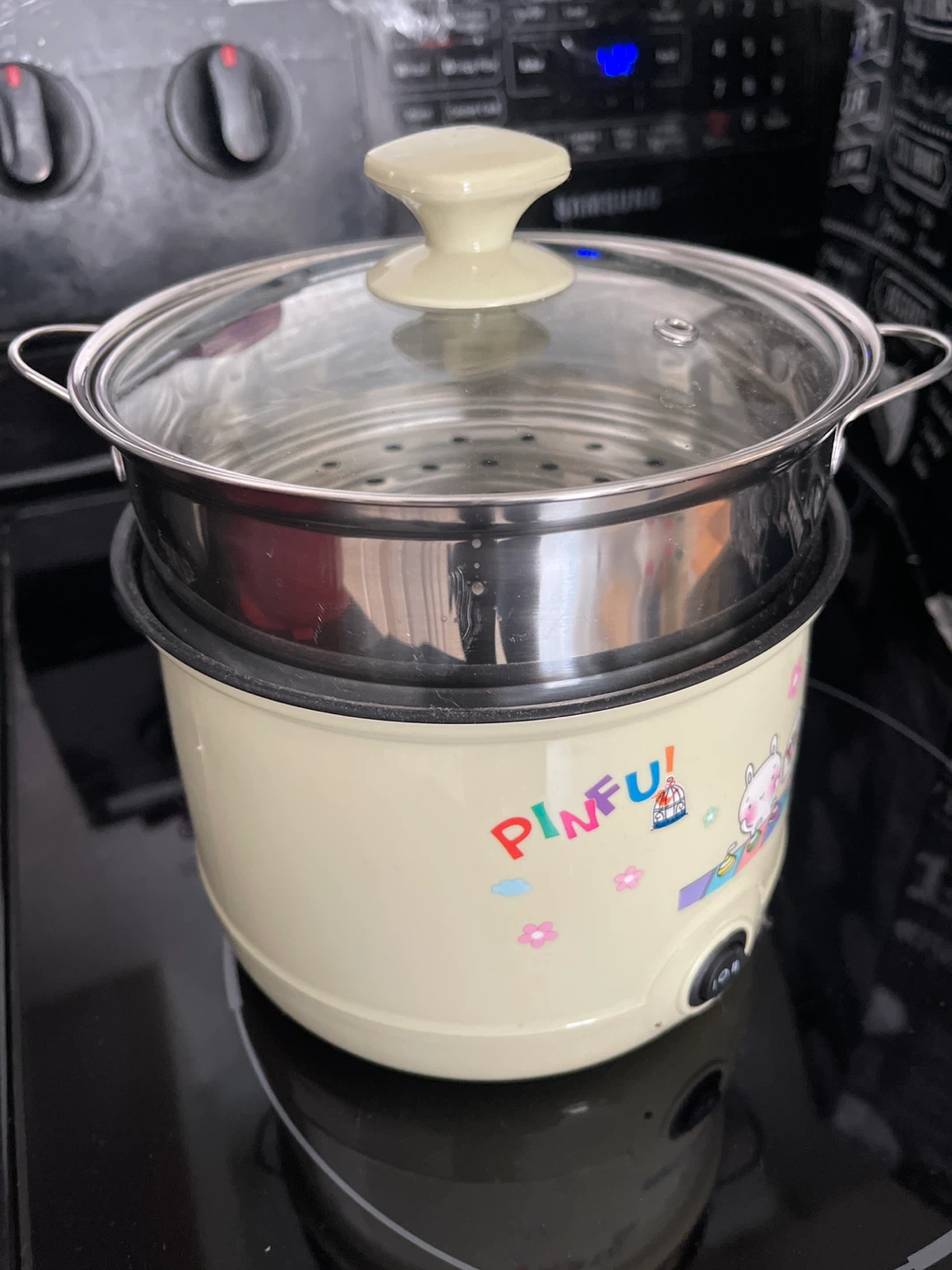 PINFU Electric Hot Pot with Steamer
