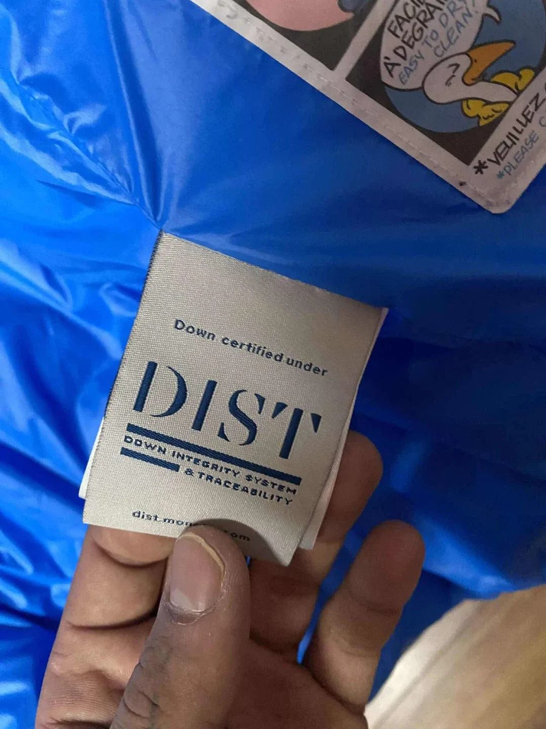 Moncler Blue Down Puffer Jacket image indicator(6)