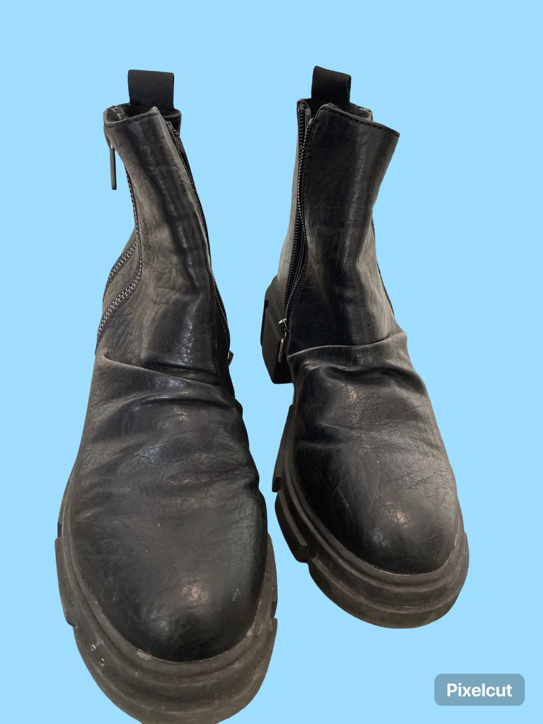 4Earth by Blowfish Malibu Black Ankle Boots thumbnail