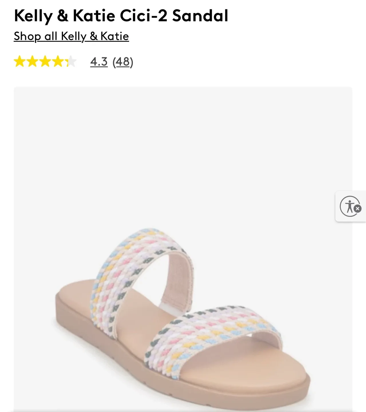 Kelly & Katie Sandals