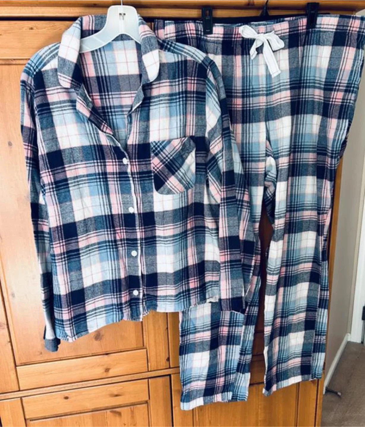 Cotton Flannel Pajama Set