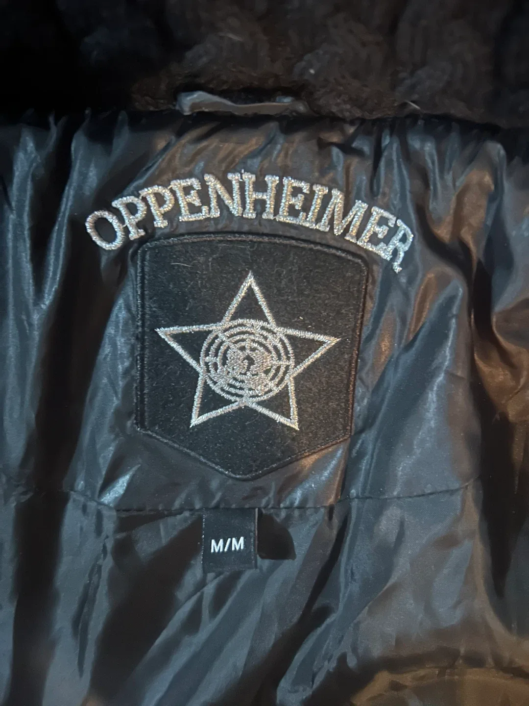 Oppenheimer Black Winter Parka, Size M/M image indicator(3)