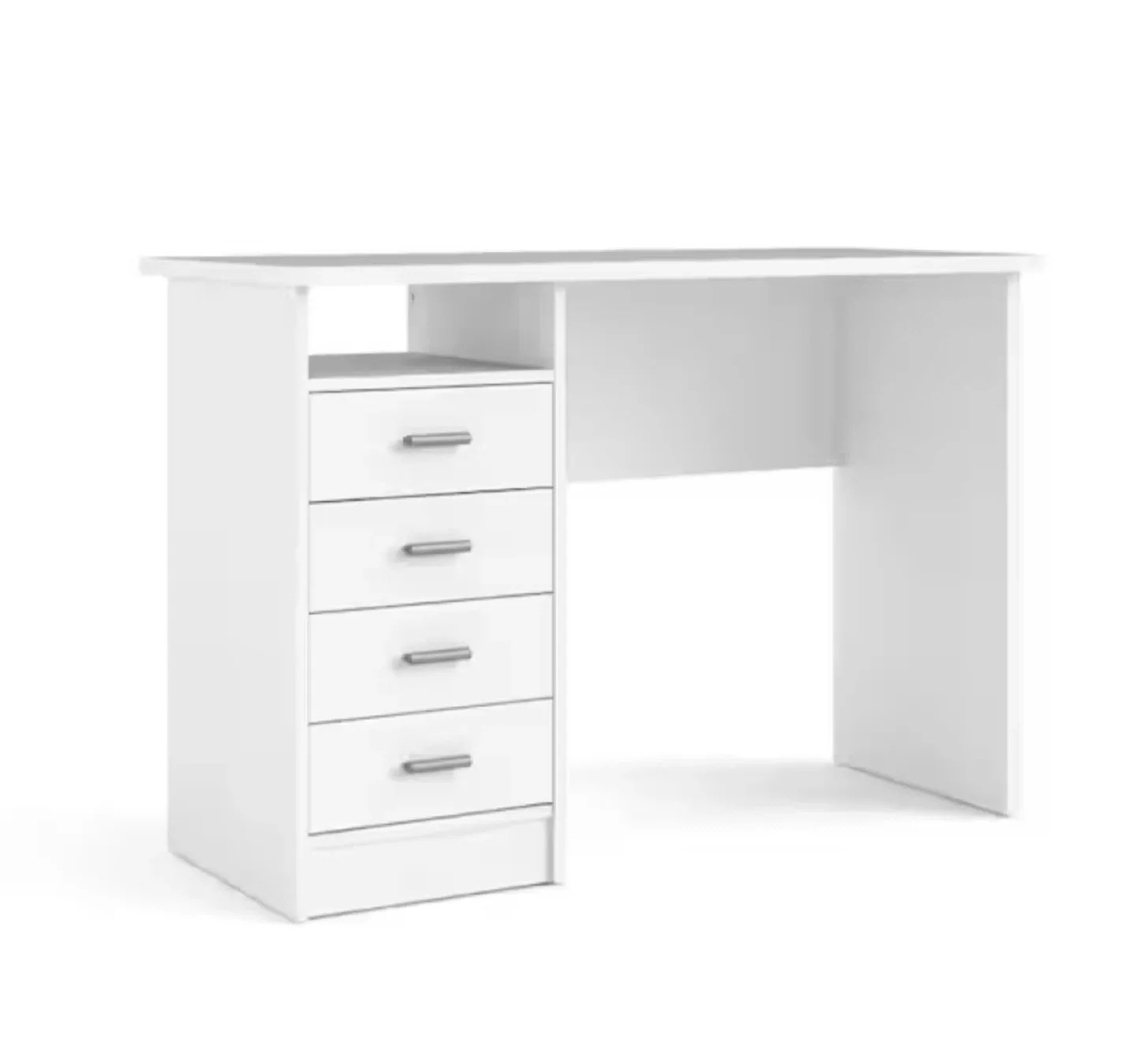 White Computer Desk with Drawers image indicator(3)