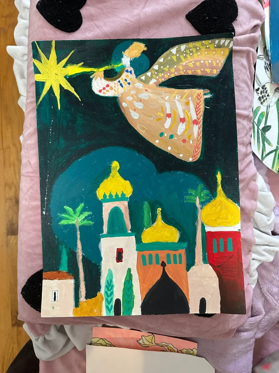 Painting image indicator(6)