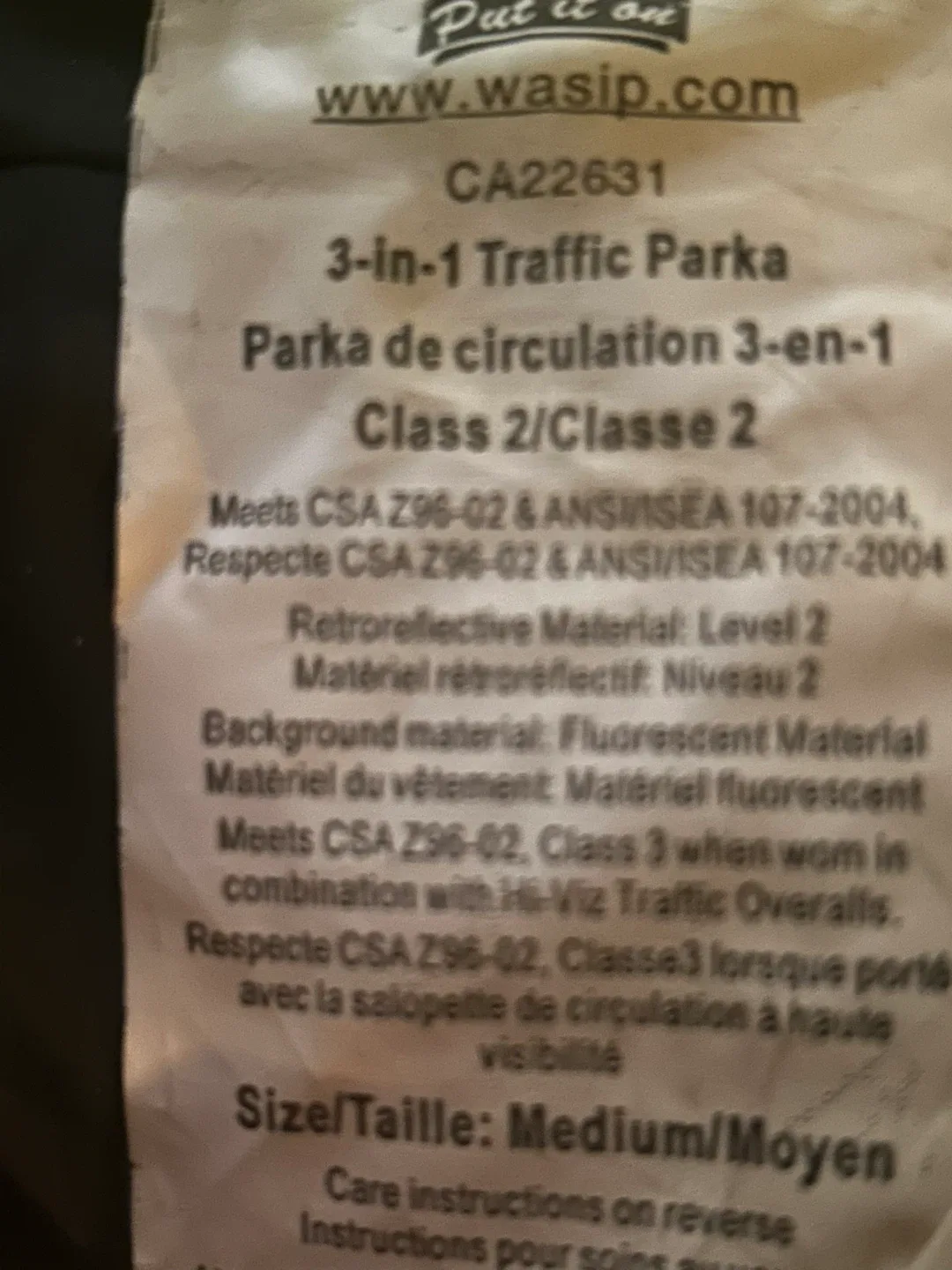 Men’s 3 in 1  Parka Utility Jacket - Yellow size Medium image indicator(6)