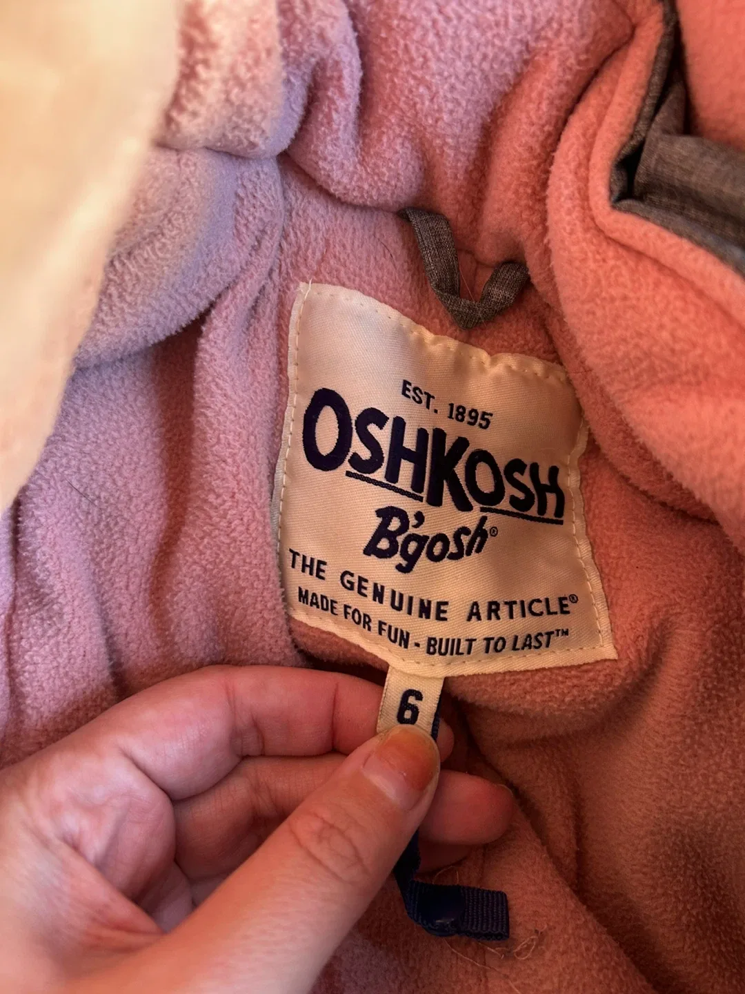 OshKosh Girl's Snowsuit - Size 6 image indicator(3)