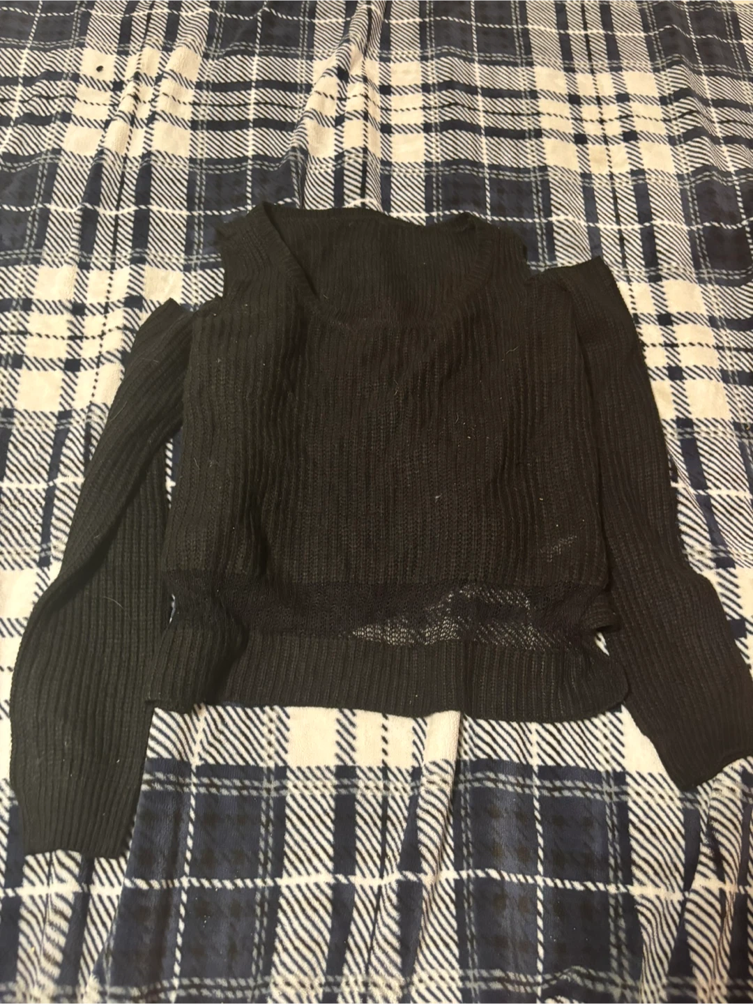 Jessica Simpson Black Knit Sweater - Size S